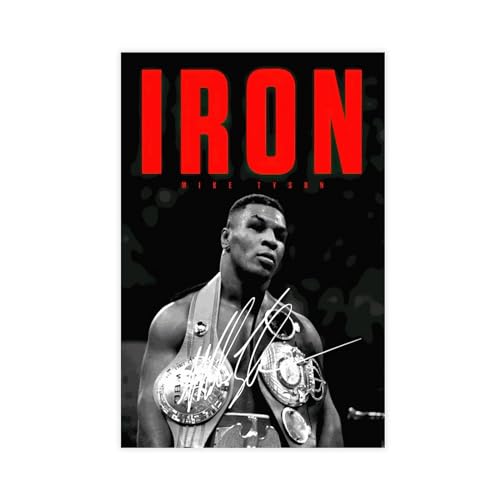 OakiTa Mike Tyson signiertes Poster, Boxposter, Leinwand, Poster, Schlafzimmer, Dekoration, Sport, Landschaft, Büro, Raumdekoration, Geschenk, ungerahmt, 20 x 30 cm OakiTa Mike Tyson signiertes Poster, Boxposter, Leinwand, Poster, Schlafzimmer, Dekoration, Sport, Landschaft, Büro, Raumdekoration, Geschenk, ungerahmt, 20 x 30 cm von OakiTa