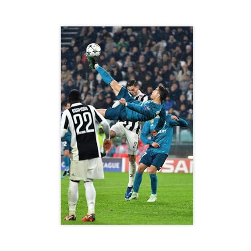 OakiTa Cristiano Ronaldo Fußball-Superstar-Poster 33, Leinwand-Poster, Wandkunst, Dekordruck, Bild, Gemälde für Wohnzimmer, Schlafzimmer, Dekoration, ungerahmt, 20 x 30 cm OakiTa Cristiano Ronaldo Fußball-Superstar-Poster 33, Leinwand-Poster, Wandkunst, Dekordruck, Bild, Gemälde für Wohnzimmer, Schlafzimmer, Dekoration, ungerahmt, 20 x 30 cm von OakiTa