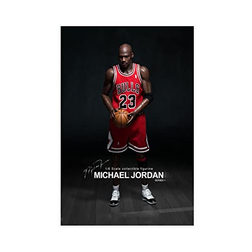 OakiTa Michael Jordan Basketballspieler-Poster (22), Leinwand-Poster, Wandkunst, Dekor, Bild, Gemälde für Wohnzimmer, Schlafzimmer, Dekoration, ungerahmt, 40 x 60 cm von OakiTa