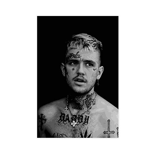 OakiTa Rapper Lil Peep Poster (2) Leinwand Poster Wandkunst Dekor Druck Bild Gemälde für Wohnzimmer Schlafzimmer Dekoration ungerahmt 30 x 45 cm von OakiTa