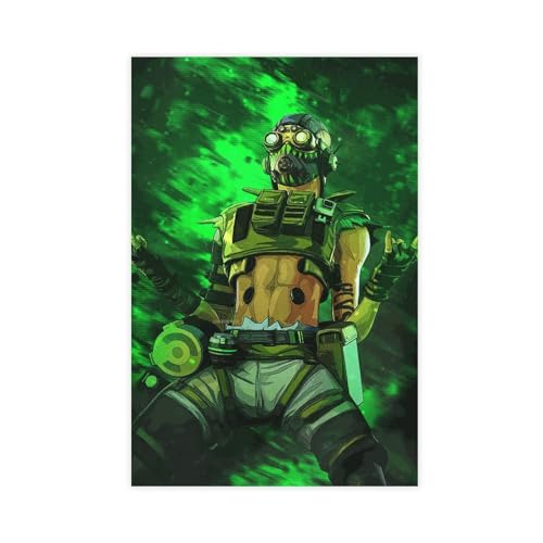 OakiTa The Game Apex Legends Poster, Leinwand, Poster, Wandkunst, Dekor, Bild, Gemälde für Wohnzimmer, Schlafzimmer, Dekoration, ungerahmt, 20 x 30 cm OakiTa The Game Apex Legends Poster, Leinwand, Poster, Wandkunst, Dekor, Bild, Gemälde für Wohnzimmer, Schlafzimmer, Dekoration, ungerahmt, 20 x 30 cm von OakiTa