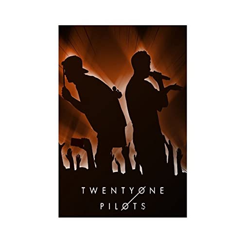 Twenty One Pilots Poster 10 Leinwand Poster Wandkunst Dekor Druck Bild Gemälde für Wohnzimmer Schlafzimmer Dekoration ungerahmt 20 x 30 cm von OakiTa