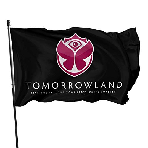 Oaqueen Flagge/Fahne Tomorrowland Garden Flag Yard Home Outdoor Decor Durable and Fade Resistant 3'x5' FT von Oaqueen