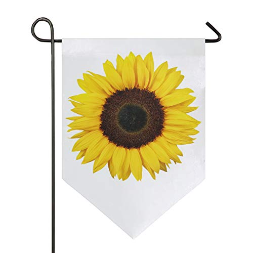 Oarencol 3D-Gartenflagge mit Sonnenblume, gelb, doppelseitig, Heimdekoration, Banner, 31,8 x 45,7 cm 12.5 x 18 inch multi von Oarencol