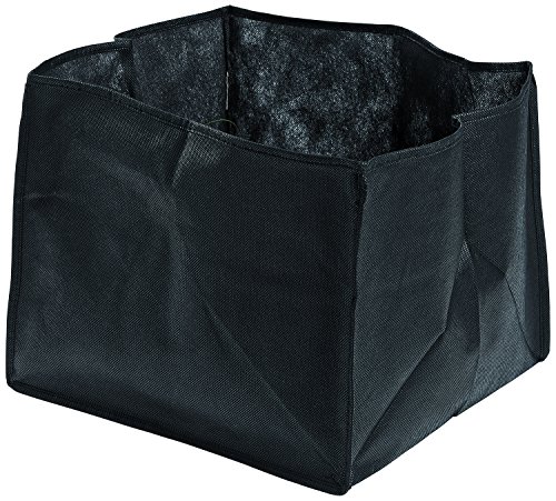 OASE 51191 Pflanzkorb Textil viereckig 18, 6 L Inhalt - für Wasserpflanzen, Teichbepflanzung, erleichtert das Einwintern, sicherer Halt am Teichgrund von Oase