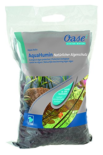 OASE 53759 AquaActiv AquaHumin 10 l - Gartenteich-Torf, Spezial-Torf für natürlichen Algenschutz, mit Huminsäure-Anteil von 30 bis 45 %, klärt trübes Wasser, Weiß OASE 53759 AquaActiv AquaHumin 10 l - Gartenteich-Torf, Spezial-Torf für natürlichen Algenschutz, mit Huminsäure-Anteil von 30 bis 45 %, klärt trübes Wasser, Weiß von Oase