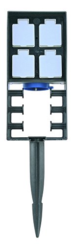 OASE 55433 InScenio 230 V - Steckdosen-System mit Spritzschutz zur Stromversorgung für den Garten und Außenbereich von Oase
