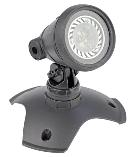 OASE 57034 LunAqua 3 LED Set 1 - Unterwasserbeleuchtung und Gartenbeleuchtung mit warmweißen Lichtakzenten - ideal für Gartenteich, Schwimmteich, Fischteich, Pool, Brunnen und Außenbereich von Oase