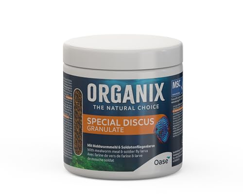 OASE ORGANIX Discus Special Granulate 250 ml - Aquarienfutter für Diskusfische, für eine stressfreie Fütterung, unterschiedliches Sinkverhalten OASE ORGANIX Discus Special Granulate 250 ml - Aquarienfutter für Diskusfische, für eine stressfreie Fütterung, unterschiedliches Sinkverhalten von Oase