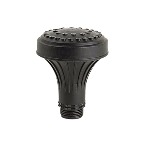 OASE Vulkan 37-2,5K, schwarz - Mehrstrahldüse, 37-strahliger Fontänenaufsatz, für Wasserspielpumpen mit 1"-Anschluss von Oase