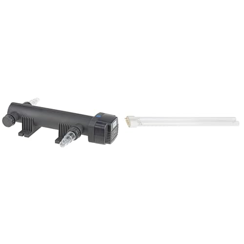 Oase 56869 UVC Vorklärgerät Vitronic 24 W geeignet für Teiche bis 25 m³ & 56237 Ersatzlampe UVC 24 W, passend für Bitron C 24 W und FiltoMatic CWS 12000 von Oase