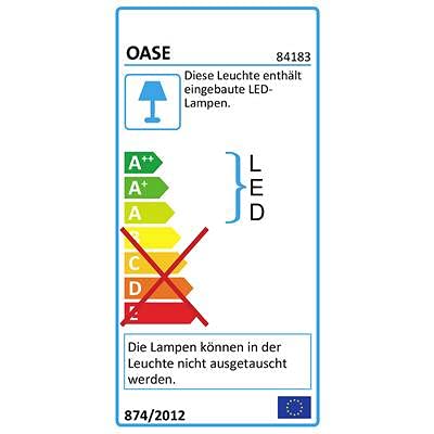 Oase 84183 LED-Einbauleuchte LED 2W von Oase