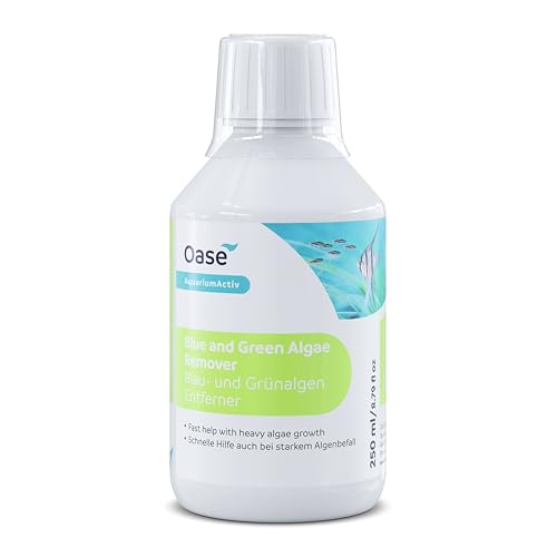 Oase Blau- und Grünalgen Entferner 250 ml - effektive Algenbekämpfung, verhindert Neubildung, für Süßwasseraquarien Oase Blau- und Grünalgen Entferner 250 ml - effektive Algenbekämpfung, verhindert Neubildung, für Süßwasseraquarien von Oase