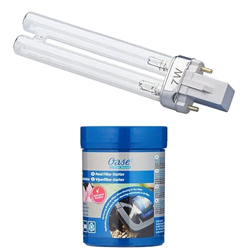 Oase Ersatzlampe UVC 7 W + AquaActiv BioKick, 100 ml Oase Ersatzlampe UVC 7 W + AquaActiv BioKick, 100 ml von Oase