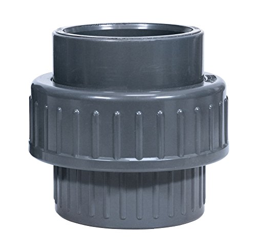 Oase PVC-Kupplung 75 mm x 2 1/2" Zubehör für Filterpumpen & Bachlaufpumpen, Grau, 12 x 12 x 11 cm von Oase