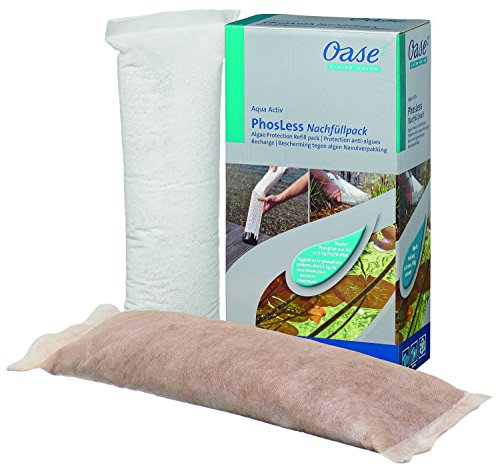 Oase AquaActiv PhosLess Nachfüllpack - Phosphatbinder, bindet Chlor und Schwermetalle, zur Algenvorbeugung von Oase