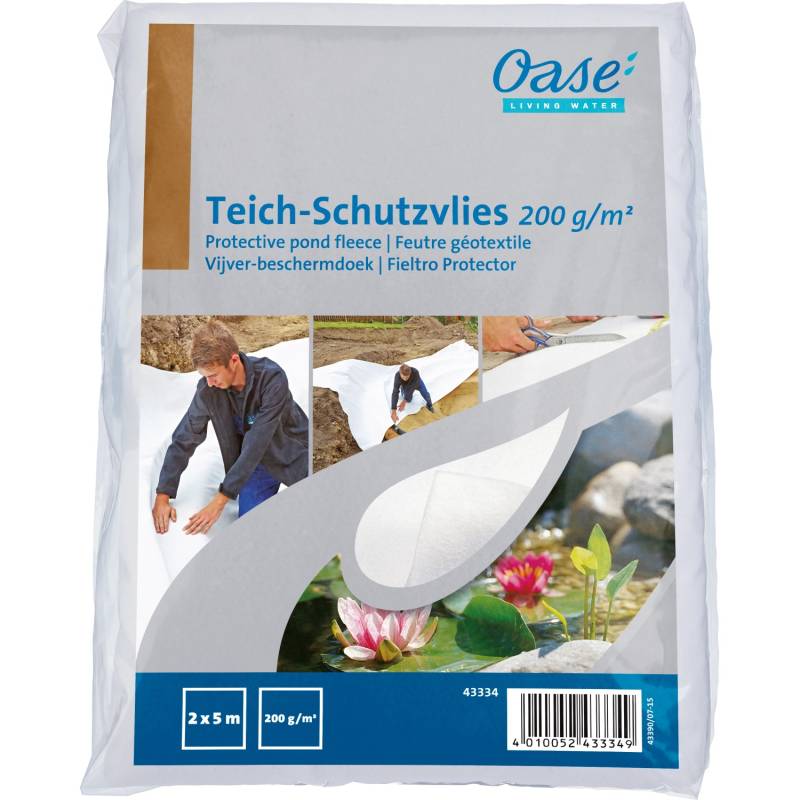 Oase Teich-Schutzvlies 200 g/m² 2 x 5 m von Oase