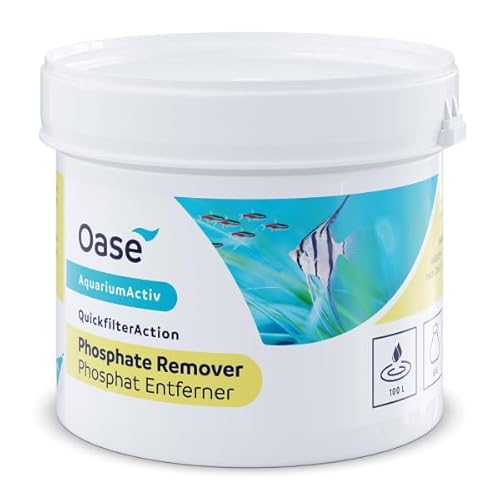 Oase QuickfilterAction Phosphat Entf. 60 g - reduziert Phosphat, für EIN ideales Aquarienklima, frei von Schwermetallen Oase QuickfilterAction Phosphat Entf. 60 g - reduziert Phosphat, für EIN ideales Aquarienklima, frei von Schwermetallen von Oase