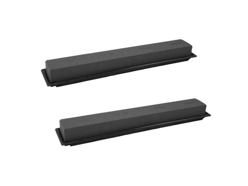 Viana Bastelnaturmaterial Steckschaum für Tischdeko in Schwarz 48cm - DIY von Viana