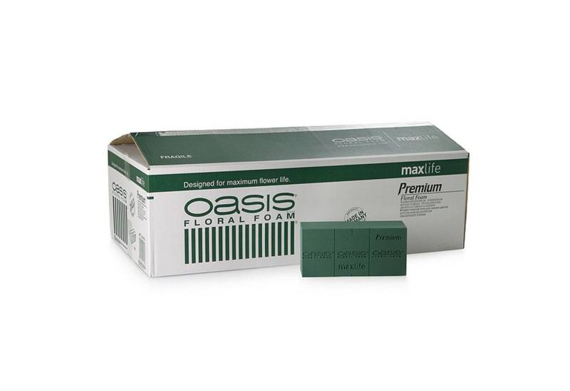 Oasis Schaumgummi OASIS® PREMIUM Maxlife Ziegel - 23 x 11 x 8cm - 35 St. von Oasis