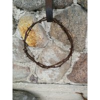 Natur-Dornenkranz Osterkranz Natur-Dornenreif Religiöses Dekor Originelles Osterdekor Dornenkrone von Oaze