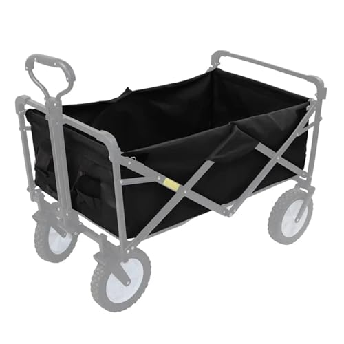 Klapperner Gartenwagen -Liner Ersatz, wasserdichtes Oxford -Stoff Wagon Liner, Einkaufswagen Innenbeutel, Trolley -Wagen Liner für Trolley -Karren -Accessoire (kein Cart, 76 * 46 * 24 cm) von Obelunrp