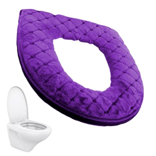 Obelunrp Toilettensitz Abdeckung weicher Toilettensitz Kissen wärmer waschbar Obelunrp Toilettensitz Abdeckung weicher Toilettensitz Kissen wärmer waschbar von Obelunrp