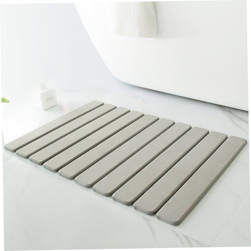 Steinschale Trocknungsmatte 23.6x15.4 Klappgeschichte Trocknungsmatte Schnell trocken trockener Diatomitstein Waschbecken Tablett für Küchenarbeitsplatte Badezimmer Dusche, leichter Greybathroom schn Steinschale Trocknungsmatte 23.6x15.4 Klappgeschichte Trocknungsmatte Schnell trocken trockener Diatomitstein Waschbecken Tablett für Küchenarbeitsplatte Badezimmer Dusche, leichter Greybathroom schn von Obelunrp