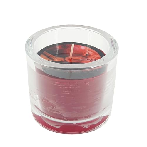 Gala Candle - Duftkerze im Glas - Apfel/Zimt Kerze mit langer Brenndauer - Advent - Weihnachten - Kerzen von Oberle
