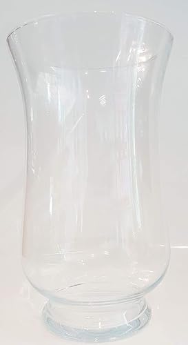 Blumen Glasvase Bodenvase II Wahl mit kleine Luftblasen mundgeblasen in Klarglas Höhe ca. 40 Öffnung 21 cm breiteste Stelle Ø 22 cm von Oberstdorfer Glashütte