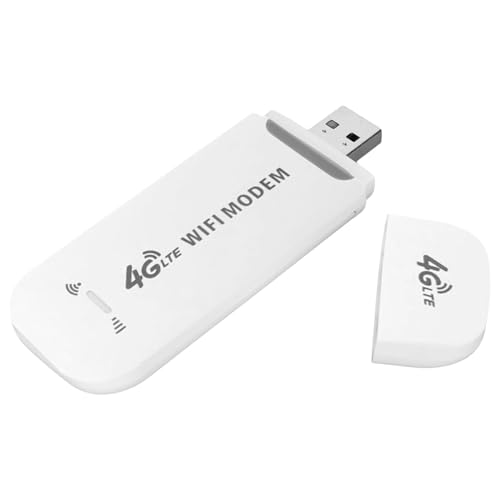 4G USB Modem - Kleines WiFi USB Modem für mobile Internetgeräte, Praktischer USB WiFi Adapter, WiFi Dongle für Smartphones, Tablets, Laptops von Obesntln
