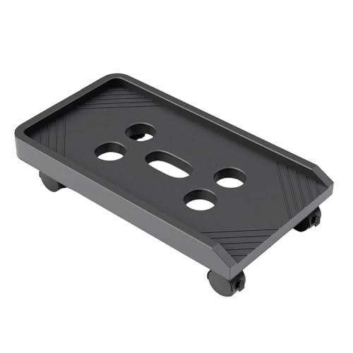 Computer-Turmhalter | Bodenhalterung für mobilen PC- mit 4 Rollen - unter dem Schreibtisch, CPU-Halterung, Wagen, PC-Gehäuse-Halterung, mit Belüftungsloch, passt Computer-Turmhalter | Bodenhalterung für mobilen PC- mit 4 Rollen - unter dem Schreibtisch, CPU-Halterung, Wagen, PC-Gehäuse-Halterung, mit Belüftungsloch, passt von Obesntln