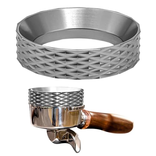 Dosierring für, Dosiertrichter für Kaffee, robuster magnetischer Dosierring aus Aluminiumlegierung – Zubehör für Kaffeemaschine, multifunktionaler -Trichter Dosierring für, Dosiertrichter für Kaffee, robuster magnetischer Dosierring aus Aluminiumlegierung – Zubehör für Kaffeemaschine, multifunktionaler -Trichter von Obesntln
