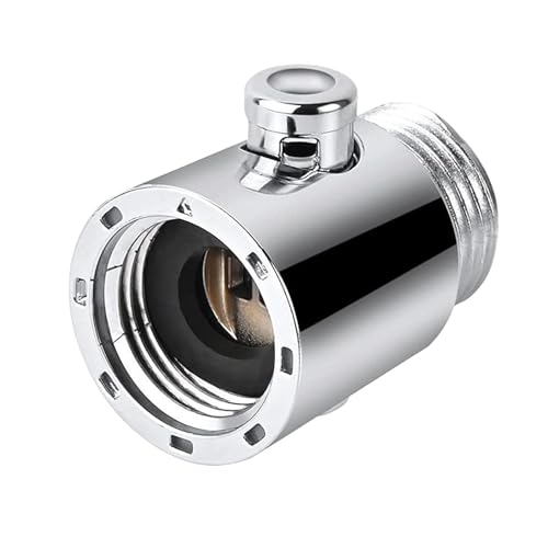 Duschsteuerventil, Duschabsperrventil, Druckregelventil für Wasservolumen, Ersatz des Reglers | Absperrventil für Handbrause, Wasserbegrenzer, zum Waschen Duschsteuerventil, Duschabsperrventil, Druckregelventil für Wasservolumen, Ersatz des Reglers | Absperrventil für Handbrause, Wasserbegrenzer, zum Waschen von Obesntln