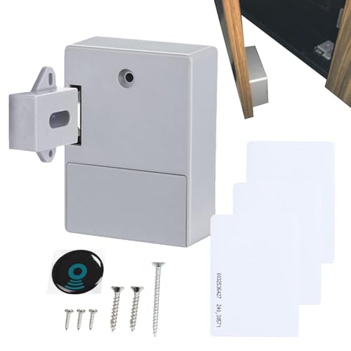 Elektronisches Schrankschloss, Türsicherheitsschloss, -Elektronikschloss für Schrank, Magnetschloss für Schublade | Intelligentes Sicherheitsschloss ohne Schlüssel, ohne Schlüssel Elektronisches Schrankschloss, Türsicherheitsschloss, -Elektronikschloss für Schrank, Magnetschloss für Schublade | Intelligentes Sicherheitsschloss ohne Schlüssel, ohne Schlüssel von Obesntln