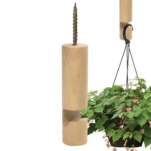 Haken für den Innenbereich – Deckenhaken aus Holz, Wandaufhänger | minimalistischer Wandhaken, natürlicher dekorativer Aufhänger mit Schrauben für Hängetöpfe, Seil-, Wandschmuck Haken für den Innenbereich – Deckenhaken aus Holz, Wandaufhänger | minimalistischer Wandhaken, natürlicher dekorativer Aufhänger mit Schrauben für Hängetöpfe, Seil-, Wandschmuck von Obesntln
