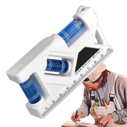 Magnetische Luftblasen – Kompaktes Taschennivellierer, Mini-Messwerkzeug | langlebiger Zähler mit hoher Präzision, vielseitiges Haushaltstischlergerät mit starkem Magneten Magnetische Luftblasen – Kompaktes Taschennivellierer, Mini-Messwerkzeug | langlebiger Zähler mit hoher Präzision, vielseitiges Haushaltstischlergerät mit starkem Magneten von Obesntln