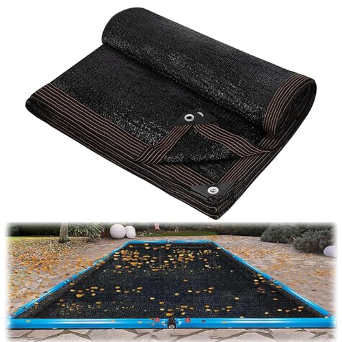 Maschensieb-Poolabdeckung, Rechteckiges Laubnetz im Boden Poolabdeckung, Feines schwimmendes gewebtes Polyethylen-Material, leicht und einfach zu verstauen, um Blätter zu fangen, Maschensieb-Poolabdeckung, Rechteckiges Laubnetz im Boden Poolabdeckung, Feines schwimmendes gewebtes Polyethylen-Material, leicht und einfach zu verstauen, um Blätter zu fangen, von Obesntln