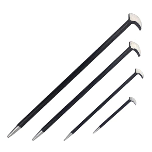 Mechanikerhebel-Set – 4 Mechanikerhebel mit langer Reichweite, praktische Werkzeuge für Nagelabzieher | Mehrzweckhebel-Set für die Reparatur zu Hause, Werkzeuge von Obesntln