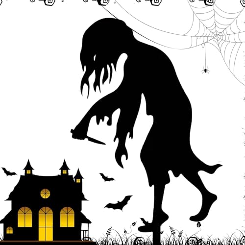Obesntln Halloween Heringe für Hof, Halloween Garten Pfähle | Art Stake Yard Zeichen Halloween Stakes Garden Stakes | Hof Dekoration Foto Requisiten, Metallschilder, Obesntln Halloween Heringe für Hof, Halloween Garten Pfähle | Art Stake Yard Zeichen Halloween Stakes Garden Stakes | Hof Dekoration Foto Requisiten, Metallschilder, von Obesntln