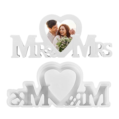Obesntln Mr & Mrs Heart Silikonform | Mr Love Mrs Letters Silikonform | Mr Love Mrs Letters Silikonform Hochzeitsherz Handwerk Werkzeug für Valentinstag, Fondant Form Obesntln Mr & Mrs Heart Silikonform | Mr Love Mrs Letters Silikonform | Mr Love Mrs Letters Silikonform Hochzeitsherz Handwerk Werkzeug für Valentinstag, Fondant Form von Obesntln