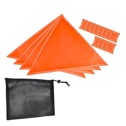 Orange Sicherheitspaneele | Wasserdichte Sicherheitsflaggen für LKW - Magnetische Anwendungen mit hoher Sichtbarkeit mit Tasche für Nachtaktivitäten Orange Sicherheitspaneele | Wasserdichte Sicherheitsflaggen für LKW - Magnetische Anwendungen mit hoher Sichtbarkeit mit Tasche für Nachtaktivitäten von Obesntln