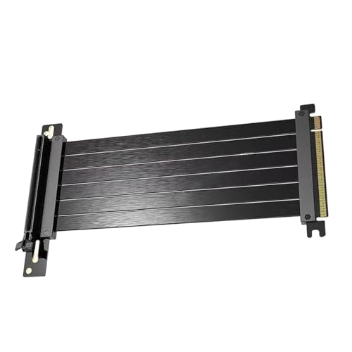 PCIE Kabel, GPU Verlängerungskabel Flexible PCIE Verlängerung | Hochgeschwindigkeits-Daten, GPU Hebekabel mit rechtwinkligem Design für verbesserten Luftstrom, elektrisch von Obesntln