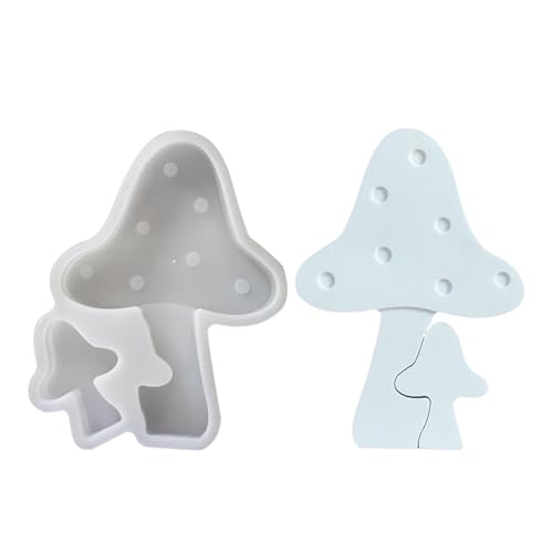Pilzformen - Flexible Silikonformen, dekorative Küchenguss | Einzigartige Tools für die Dekoration von Cookie -Schokoladenseife, langlebige Epoxidgummishersteller mit einfacher Release -Design für kre von Obesntln