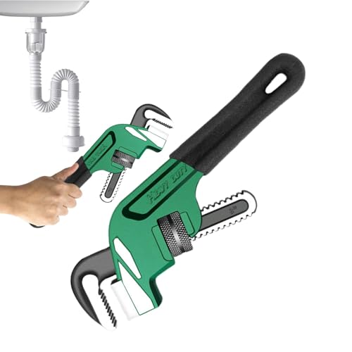 Rohrschlüssel für Klempnerarbeiten, Schnellschlauchschlüssel | Robuster verstellbarer Klempnerschlüssel für enge Räume | Manuelle Rohrmontagewerkzeuge für die Reparatur von Garagenfahrzeugen Rohrschlüssel für Klempnerarbeiten, Schnellschlauchschlüssel | Robuster verstellbarer Klempnerschlüssel für enge Räume | Manuelle Rohrmontagewerkzeuge für die Reparatur von Garagenfahrzeugen von Obesntln