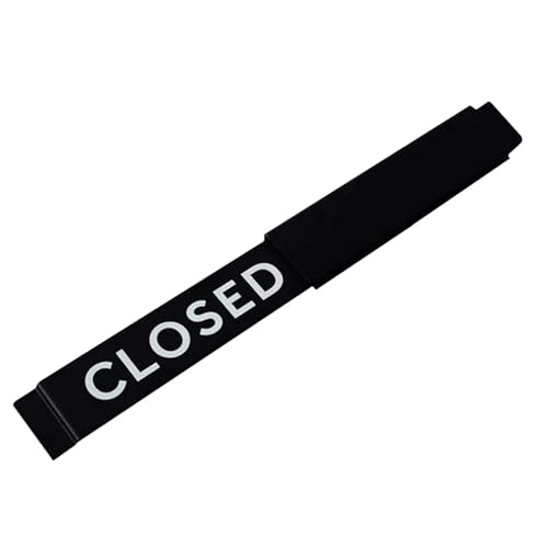 Schieberegler für Türschild, offenes und geschlossenes Schiebeschild, Sichtschutz, Schiebetür, tragbar, doppelseitig, für Schaufenster Schieberegler für Türschild, offenes und geschlossenes Schiebeschild, Sichtschutz, Schiebetür, tragbar, doppelseitig, für Schaufenster von Obesntln