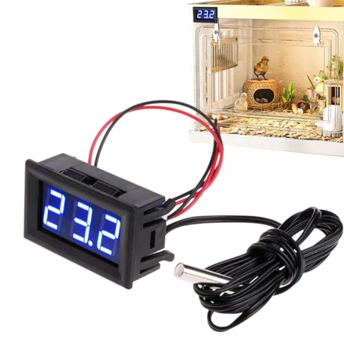 Temperaturanzeige für Aquarien – Wassertemperaturmesser, Aquariumtemperaturmesser | Temperaturanzeige für Reptilien, digitales Temperaturmessgerät für Terrarien Temperaturanzeige für Aquarien – Wassertemperaturmesser, Aquariumtemperaturmesser | Temperaturanzeige für Reptilien, digitales Temperaturmessgerät für Terrarien von Obesntln