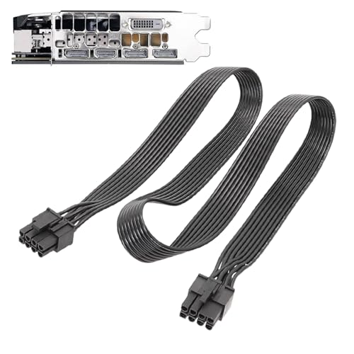 VGA-Stromkabel, 8-poliges Netzteil, VGA-Grafik-Verlängerungskabel, Stromkabel für 8-polige Flachleitung, 8-polig, 8P auf 6 + 2P VGA-Stromkabel, 8-poliges Netzteil, VGA-Grafik-Verlängerungskabel, Stromkabel für 8-polige Flachleitung, 8-polig, 8P auf 6 + 2P von Obesntln