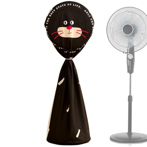 Ventilator-Abdeckung – niedliche Katzen-Abdeckung für elektrische Ventilatoren, staubdicht – Außenlüfterabdeckung für Industrieventilator, Ventilschutz Ventilator-Abdeckung – niedliche Katzen-Abdeckung für elektrische Ventilatoren, staubdicht – Außenlüfterabdeckung für Industrieventilator, Ventilschutz von Obesntln