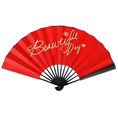 Ventilator aus Seide, faltbar, Handventilator aus Papier, Tanzzubehör, traditionell, weiß, für Tanzpartys Ventilator aus Seide, faltbar, Handventilator aus Papier, Tanzzubehör, traditionell, weiß, für Tanzpartys von Obesntln